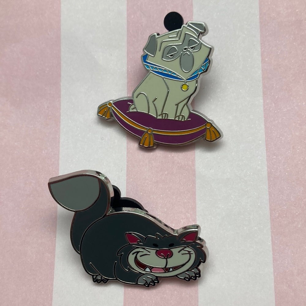 Disney Pet Pins Set - Lucifer and Percy